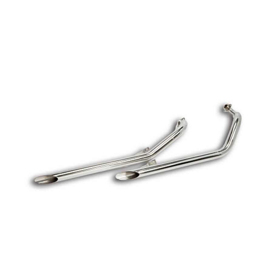 ウチカスタムパーツ フルエキゾーストマフラー ステンレス スラッシュカットマフラー ドラッグスター250 MFSCDS25