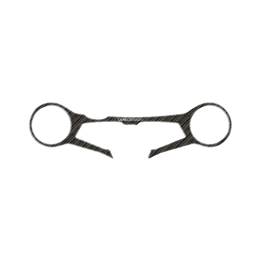 ワンデザイン トップブリッジステッカー カーボン調 GSX-R1000 PPSS27P