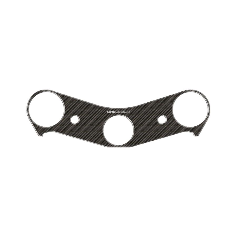 ワンデザイン トップブリッジステッカー カーボン調 YZF-R6 PPSY19P