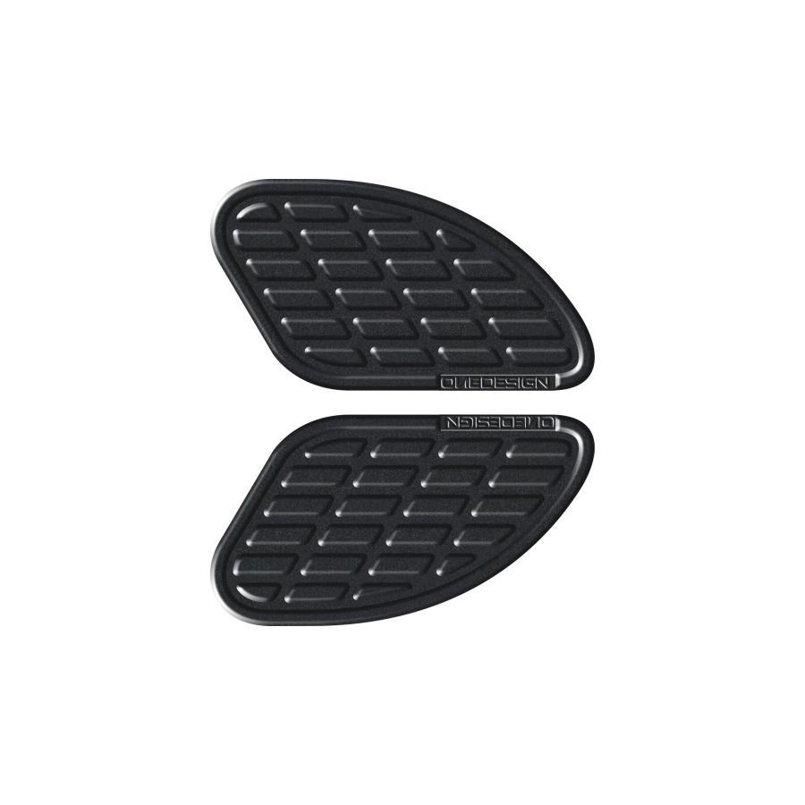 ワンデザイン ニーパッド ラウンド ソフト ブラック 170x93mm 汎用 ユニバーサル BUMPS13P