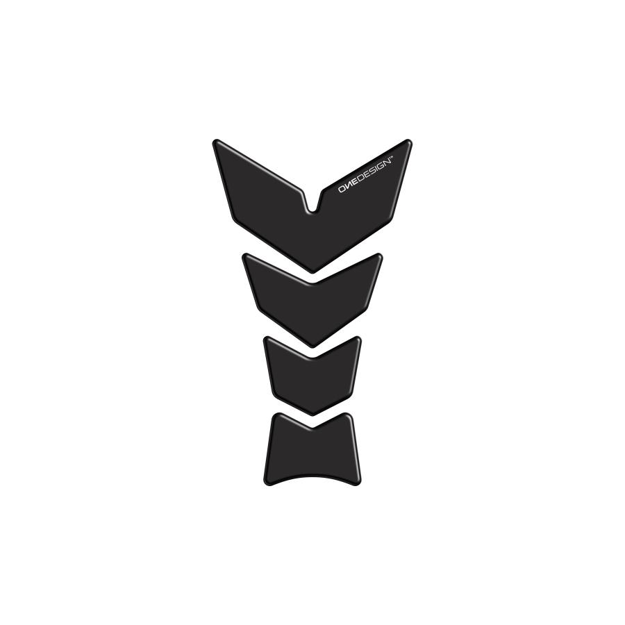 ワンデザイン タンクパッド ソフト マットブラック 213x123mm CGAN126P