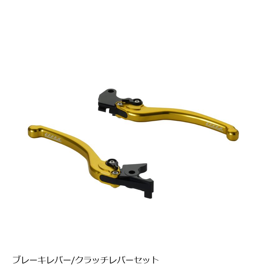 エフェックス スムースフィットレバー ゴールド GSX250R 17-21/SV650 16-17 EAL006G