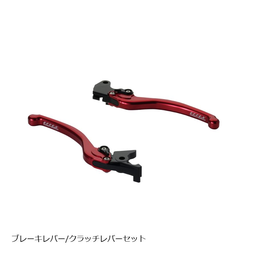 EFFEX (エフェックス) スムースフィットレバー レッド GSX250R SV650 EAL006R