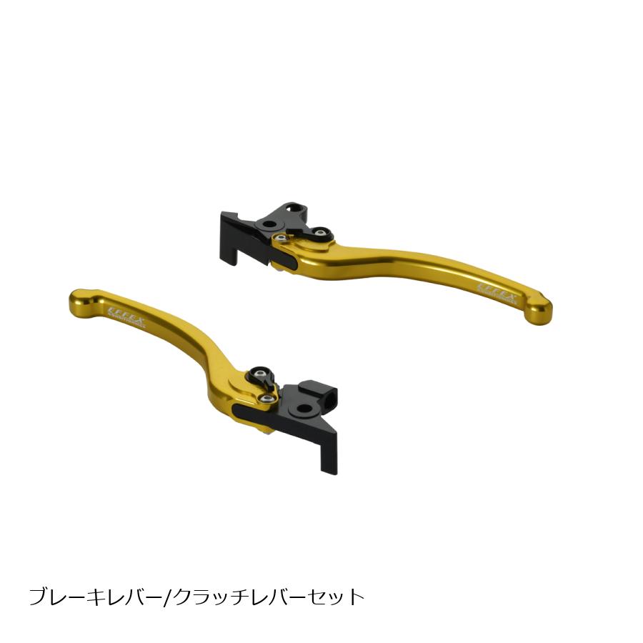 EFFEX (エフェックス) スムースフィットレバー ゴールド XJR1300 EAL008G