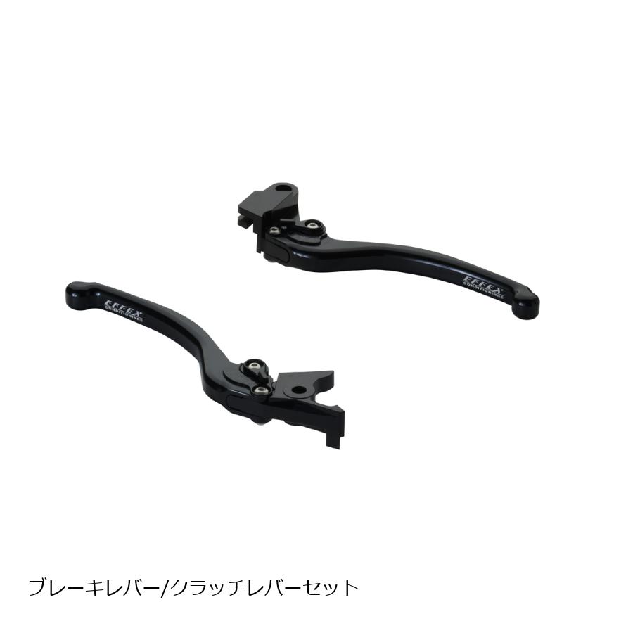 EFFEX (エフェックス) スムースフィットレバー ブラック Z650RS Ninja ZX-25R EAL017K