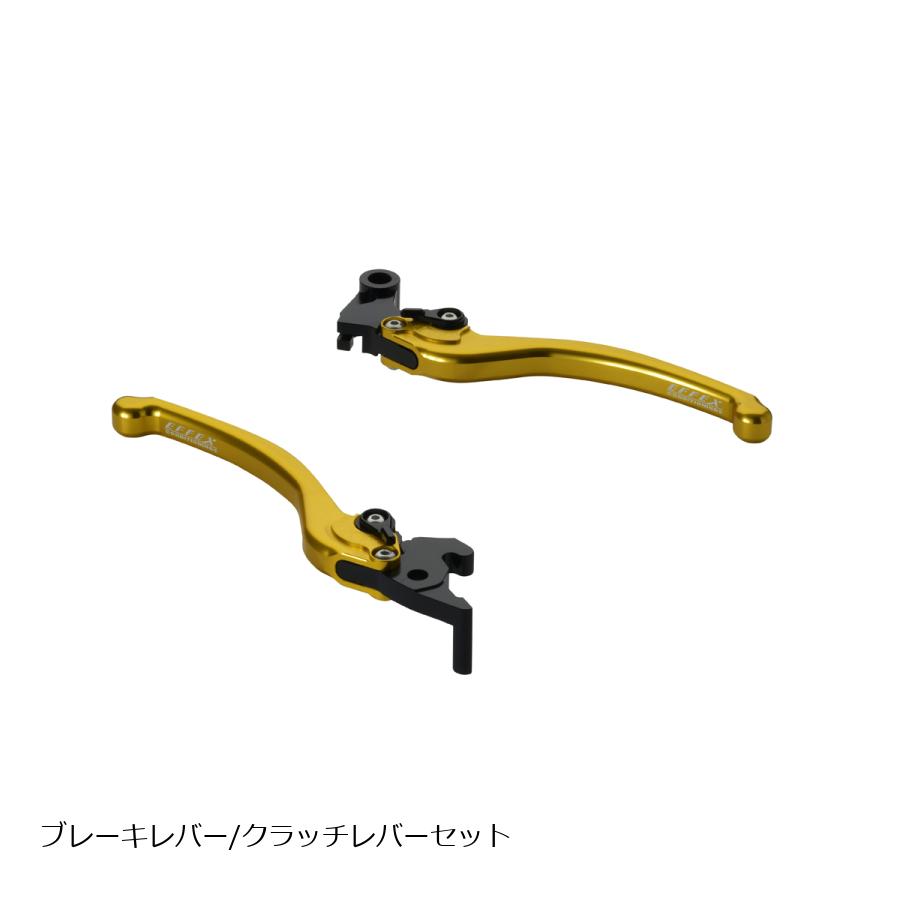 EFFEX (エフェックス) スムースフィットレバー ゴールド YZF-R25 R3 EAL032G