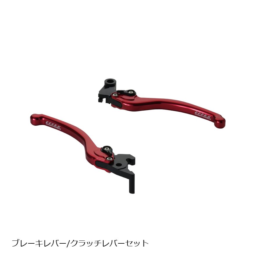 EFFEX (エフェックス) スムースフィットレバー レッド YZF-R25 R3 EAL032R