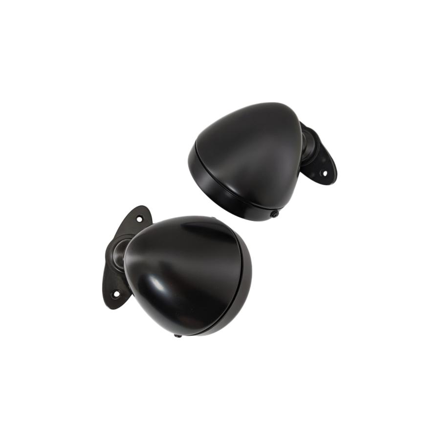 ジャスパフォーマンス サイドミラー クラシックレーシングスタイル マットブラック NA6CE/NA8C/NB6C/NB8C 1024