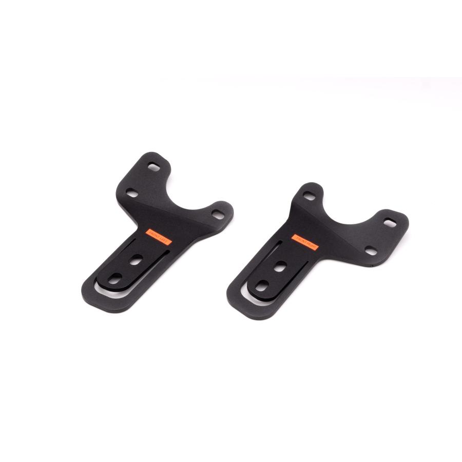 ジャスパフォーマンス ハードトップ固定ブラケット フロント側 テクスチャーブラック NA6CE/NA8C/NB6C/NB8C 5301