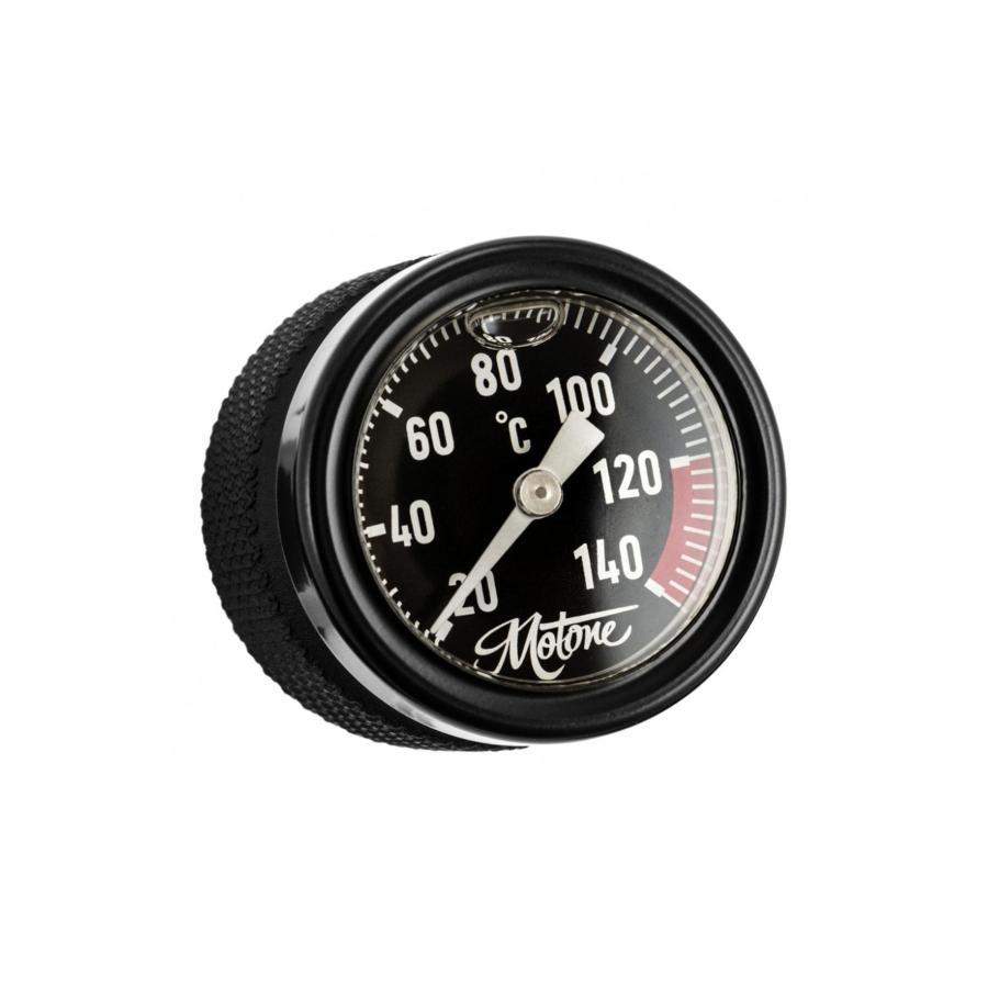 Motone(モートーン) 油温計 オイルフィラーキャップ ＆deg;C 空冷 T100 (02-15) スクランブラー Scrambler (06-15) スラクストン Thruxton (05-15) AC-MMU621-C
