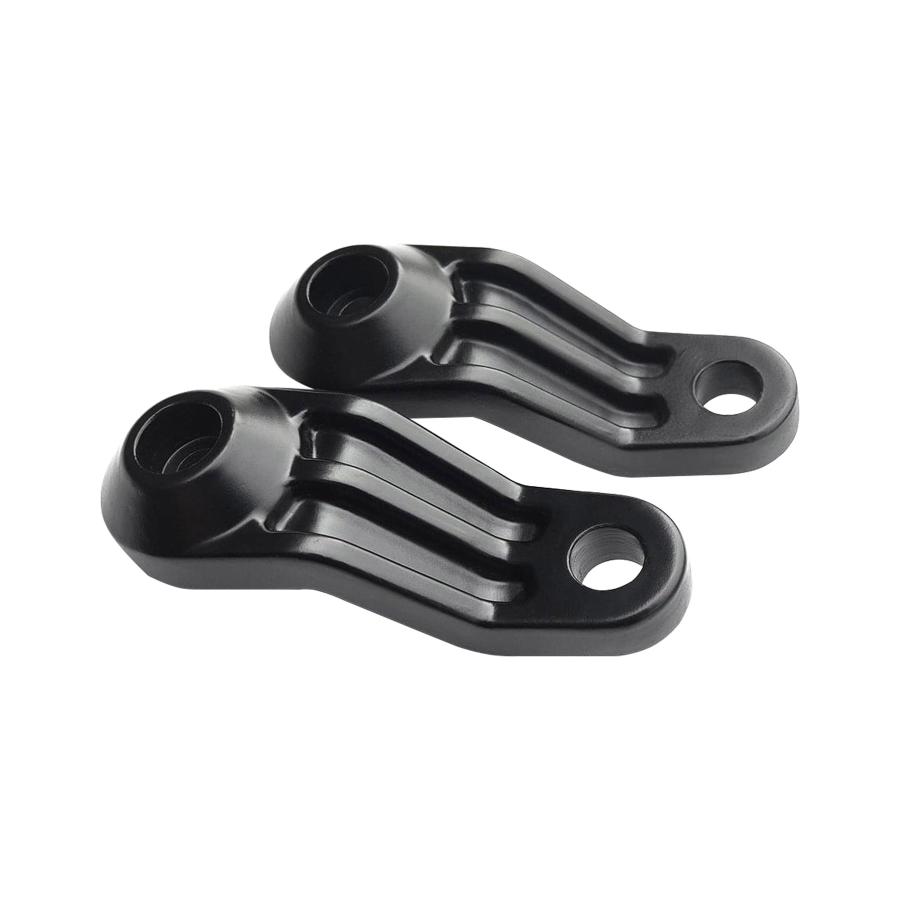 Motone(モートーン) リアウインカーステー TRILINE リアショックマウント M8/M10用 ブラック T100/T120..