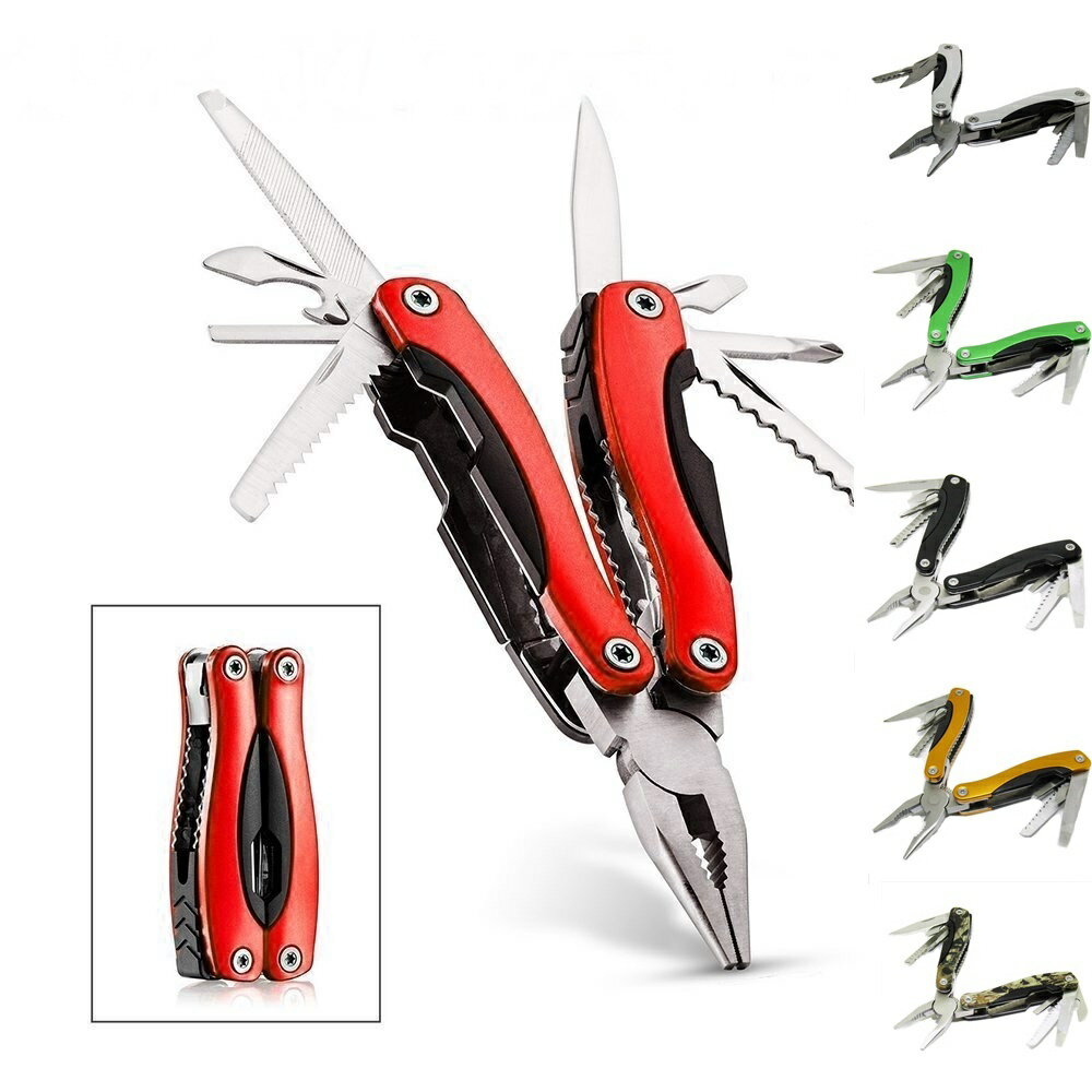 多機能 マルチツール ナイフ ペンチ ドライバー のこぎり 缶切り やすり 栓抜き など キャンプ アウトドア などに コンパクトサイズ (折り畳み時7cm)通販格安セール情報 楽天 通販
