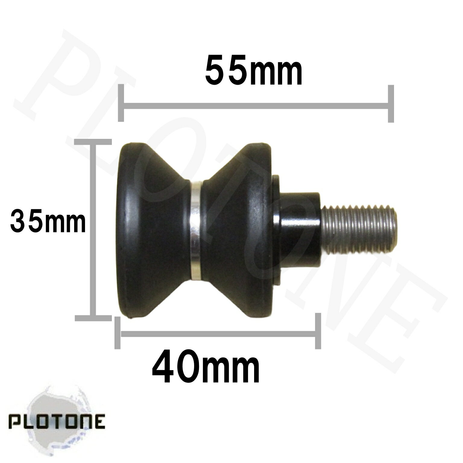 EVOTECH カワサキ車対応　スタンドフック　スイングアームスライダー　M10ピッチ1.25　M8ピッチ1.25　M10ピッチ1.5　2個セット 2