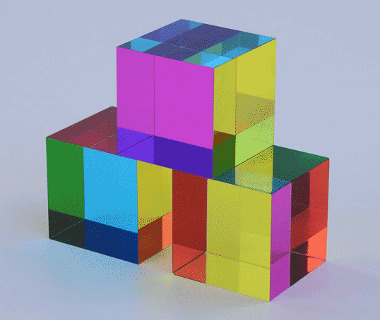 The Original CMY Cubes 