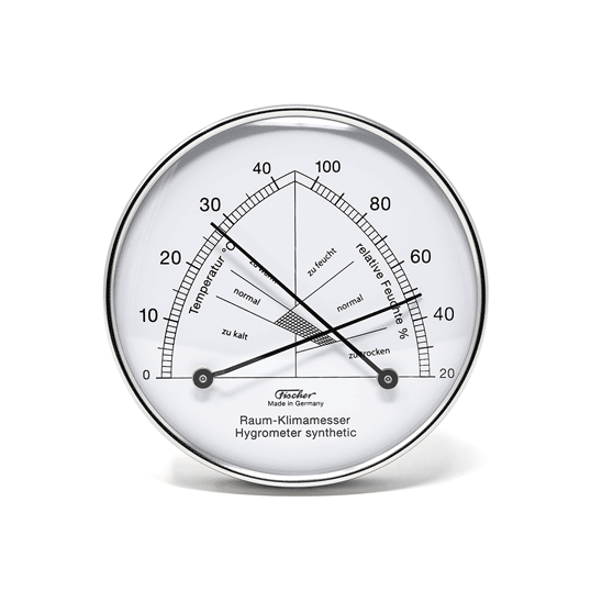 Fischer-barometer142.01 Comfortmeter142.01 コンフォートメーターFischer社によるコンフォートメーター針がクロスしている箇所を見ることで快適さを知ることができます。温度計 湿度計インテリア リビング送料無料ギフト プレゼント