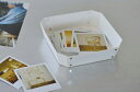 8_TRAY M / concrete craft / Whiteヨーロッパで開発された繊維ボード「パスコ」を使ったトレー8角形をした万能トレーステーショナリーデスク回り小物入れ整理用品インテリア雑貨