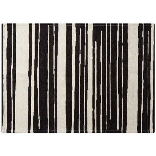 ORGANIC HAND DRAWING RUG_STRIPE 50×70無作為に描かれたストライプラインのデザインを落とし込んだラグオーガニック・コットン玄関マットキッチンマットインテリア