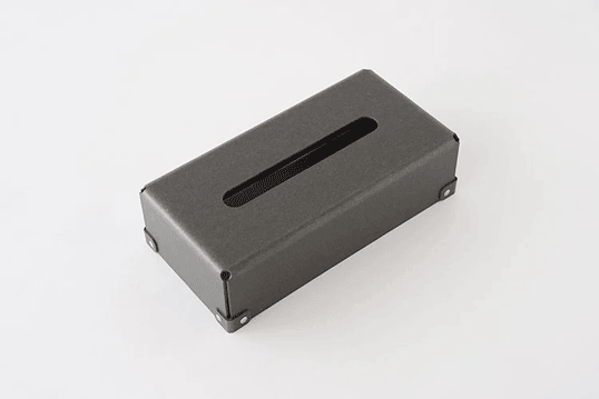 SALE / セールBENT Tissue Box チャコールティッシュボックスインテリア雑貨リサイクル可能な繊維ボード「パスコ」シンプルなデザイン市販されているティッシュケースがそのまま収納できる構造紙製なので軽くて持ち運びにも便利ギフト [2]