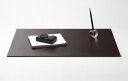 Leather Desk Mat　ブラック　ダークブラウンステーショナリーインテリア