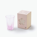 SALE / セール SAKURASAKU - Tumbler さくらさく タンブラー(ピンク)冷たい飲み物をグラスに入れることによる結露現象によって卓上に桜の...