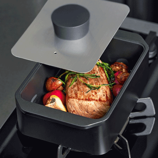 楽天BRICBLOC-PLOT焼く蒸す揚げるがこれひとつで炭火焼きロースター あやせものづくり研究会 Sumi スミロースター アウトドア キャンプ BBQ 遠赤外線効果 蓄熱性 フライヤー ガスコンロ IH調理器 直火 キッチン用品 短時間で調理が可能 フライパン 調理器具 送料無料 ギフト プレゼント