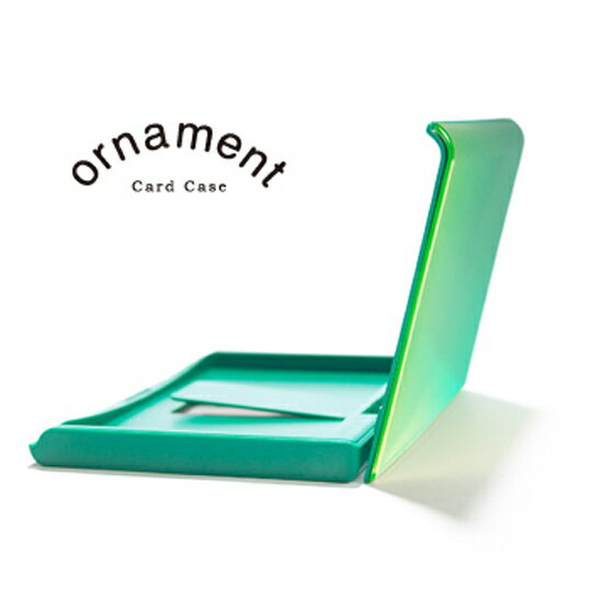 樂天商城 - ornamentカードケース　名刺入れ名刺ケースステーショナリービジネスマン両サイドを持って軽く押すと、極小ダンパーの働きで、ゆっくりとフタが開きます。約20枚の名刺を入れることができます。ギフト　プレゼント就職祝い