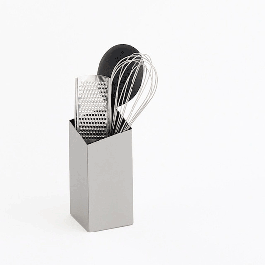 kennerpapperskorgFW-S／フラワーベース　花器ショートタイプのステンレス製のフラワーベースシンプルで上質なインテリアに似合うスタイリッシュなアイテム送料無料高級貼り箱ギフトBOX入りツールスタンドキッチンインテリア