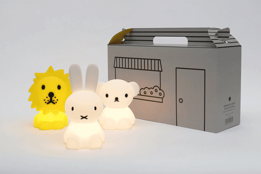 Mr Maria Bundle Of Light 3pcs SET《数量限定BOX》ギフトにもちょうどいい、特別なBOX入りの3点セット 3pcs SETは、miffy、boris、lion インテリアギフト プレゼント贈物限定商品シリコン製のLEDライト