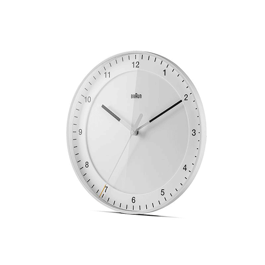 色あせる事のない究極の造形美 BRAUNの名作「BC06」をスケールアップ BRAUN ウォールクロック BC17(ホワイト)ニューヨーク近代美術館(MoMA)の永久展示所蔵品 ブラウンならではの普遍的なデザインの壁掛け時計 インテリア 送料無料 ギフト 贈答品 リビング ダイニング [2]