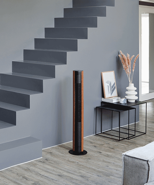 Stadler Form(スタドラフォーム)/Peter タワーファン レザースリムファンサーキュレーター 扇風機リモ..