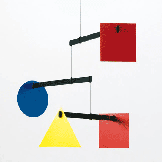 Rakuten - Flensted Mobiles Bauhaus Mobile フレンステッド・モビール バウハウスモビール / 428 動く彫刻 アート性 デンマークモビール 伝統的 手工芸 ペーパークラフト 正確なバランスポイント 熟練の技 遊び心満載 知育玩具 インテリア雑貨 リビング ギフト 送料無料 贈物