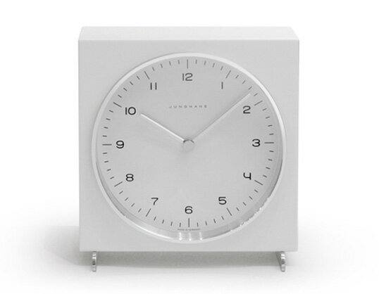 Max bill / ޥåӥ Table Clock Whiteϥ ơ֥륯å ۥ磻ֻץեȡץ쥼ȥƥꥢ̵