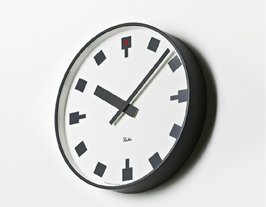 日比谷の時計（アルミニウムタイプ） WR12-03　ウォールクロック　壁掛時計　インテリア　送料無料　リビング　ダイニング　Lemnos/レムノス　渡辺力　ギフト　プレゼント