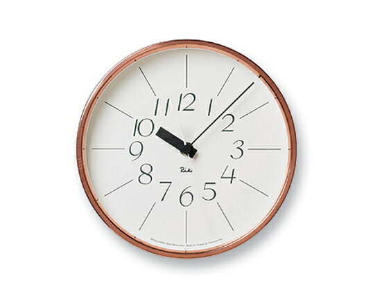 銅の時計　送料無料　渡辺力 100歳記念　レムノスインテリア壁掛時計ウォールクロックデザイナーズクロックギフト　プレゼント