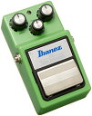 Tube Screamer・グリーン TS9・・Style:Tube ScreamerPatternName:単品・オーバードライヴの代名詞とも呼べるTS9チューブスクリーマー。・コントロール : DRIVE TONE LEVEL・電源:9V(006P)乾電池×1駆動 / ACアダプター商品紹介 オーバードライブの代名詞とも呼べるTS9 チューブスクリーマー。 ウォームで粘りあるオーバードライブ・サウンドは第一線で活躍する多くのプレイヤーにジャンルを超えて愛され続けている。 1970年代から現在に至るまで、オーバードライブの代名詞として、多くのギタリストに愛用され続けているTubescreamerシリーズ。 TS808やTS9を筆頭にベース用TS9Bまでバリエーション・モデルをラインナップしています。 ご注意（免責）必ずお読みください -