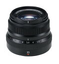 FUJIFILM X 交換レンズ フジノン 単焦点 標準 コンパクト 35mm F2 防塵防滴耐低温 絞りリング ブラック F XF35MMF2