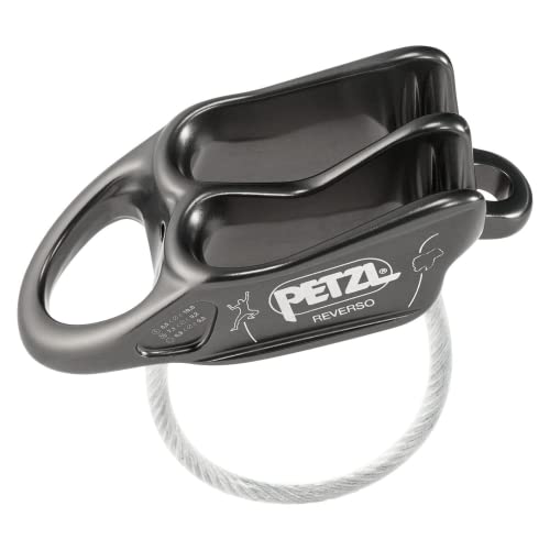 PETZL Reverso 多目的ベレイ/ラペルデバイス グリーン フリーサイズ