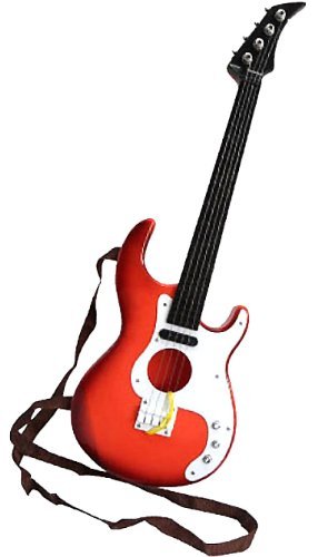 本格 49cm 子供用 おもちゃ ギター 配線 無し 持ち運び 楽々 送料無料