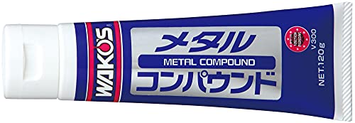 磨き剤単体・ V300・万能金属用磨き剤・金属表面の錆やキズの付いた表面を素早く磨き上げる金属磨き剤・スタイル:磨き剤単体・梱包サイズ: 160.0×50.0×60.0(mm)商品紹介 特長 万能金属用磨き剤 金属表面の錆やキズの付いた表面を素早く磨き上げる金属磨き剤です。 特殊コンパウンドの働きで、アルミ表面などはきれいな仕上げができます。 また、非常に伸びが良いので少量で作業が簡単に済、経済的です。 仕様 内容量:120g 使用上の注意 新品の金属面や鏡面仕上げ表面・塗装面には使用しないで下さい。