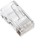 05.100個入標準タイプ・ LD-RJ45TY100・・Style:05.100個入標準タイプ・詳しくは「商品の仕様」「商品の説明」をご確認ください。・LANケーブル自作用のコネクター・エンハンスドカテゴリー5対応・24金メッキ(メッキ厚1.25μ)使用・より線仕様説明 商品紹介 仕様 仕様：より線仕様 適合ケーブル：LD-CT2/BU100YR、LD-CT2/BU300YR 入り数：100個入り 説明 LANケーブル自作用のコネクター エンハンスドカテゴリー5対応 24金メッキ(メッキ厚1.25μ)使用 より線仕様 適合ケーブルはLD-CT2/BU100YR、LD-CT2/BU300YR(Cat5e 長尺LANケーブル)です。 商品に関するお問い合わせ エレコム総合インフォメーションセンター TEL. 0570-084-465 FAX. 0570-050-012 受付時間 / 10：00~19：00　年中無休 より RJ45コネクタ(100個セット) LANケーブル自作用のコネクタ エンハンスドカテゴリー5対応 24金メッキ(メッキ厚1.25μ)使用 より線仕様