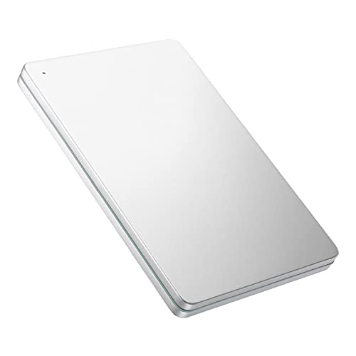 アイ・オー・データ ポータブルハードディスク 1TB USB 3.2 Gen 1(USB 3.0)対応 Silver×Green 日本製 送料無料