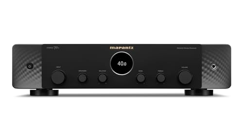 Marantz ネットワークレシーバー、HDMIセレクター搭載のHi-Fiステレオアンプ ブラック STEREO70s/FB 送料無料