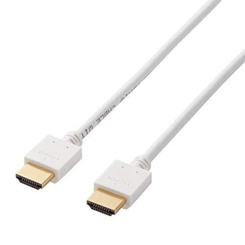 エレコム HDMI ケーブル 1m 4K × 2K対応 ホワイト DH-HD14EB10WH 送料無料