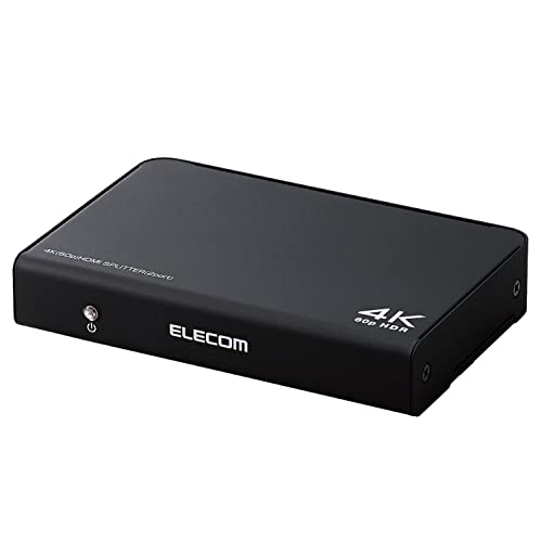 エレコム HDMI分配器 4K 60Hz(18Gbps) 1入