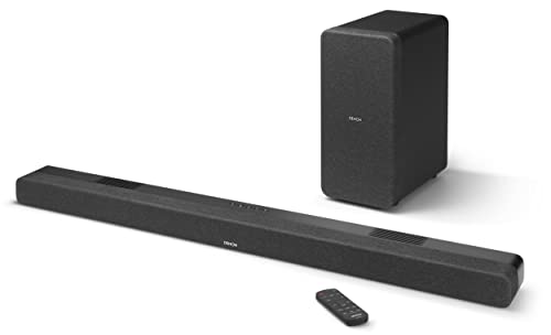 デノン サウンドバー Dolby Atmosイネーブルドスピーカー内蔵 ワイヤレスサブウーハー付き 3.1.2ch DHT-S517K 送料無料