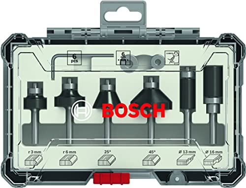 ボッシュ(BOSCH) ルーター・トリマービットセット(6種・6本入) 2607017468 送料無料