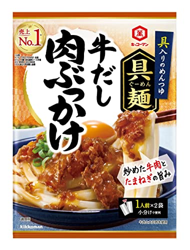 キッコーマン食品 具麺 牛だし肉ぶっかけ 100g×5個 送料無料