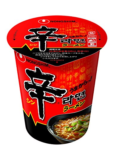 農心ジャパン 辛ラーメンカップ 68g×12個 送料無料 1