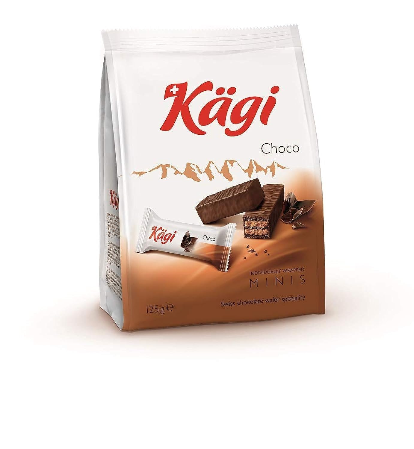 Kagi ミニダブルチョコウエハースバッグ125g 送料無料