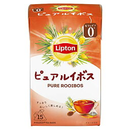 リプトン ヘルシースタイル ピュアルイボス ティーバッグ 15杯分×6袋 送料無料